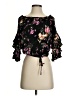 Altar'd State 100% Rayon Black 3/4 Sleeve Blouse Size S - photo 1
