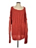 Free People Red Pullover Sweater Size S - photo 1