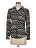 Missoni For Target 100% Polyester Chevron-herringbone Black Long Sleeve Blouse Size XS - photo 1