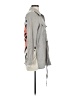 Assorted Brands Gray Trenchcoat Size S - photo 4