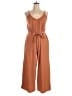 H&M Solid Brown Jumpsuit Size XXL - photo 1