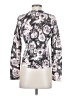Ann Taylor LOFT 100% Cotton Floral Purple Pullover Sweater Size S - photo 2