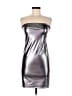 Hosbjerg Metallic Silver Cocktail Dress Size M - photo 1