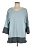 Simple Blue Pullover Sweater Size L - photo 1