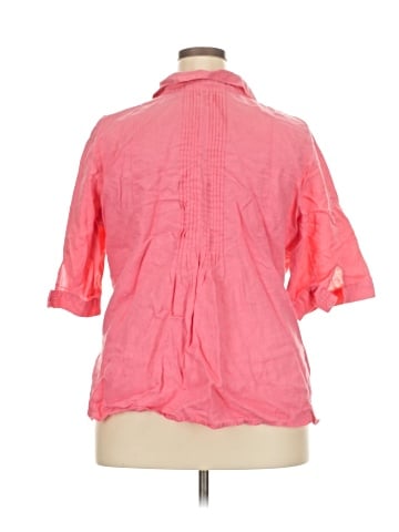 Autograph 3/4 Sleeve Button-Down Shirt (view 2)