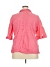 Autograph Pink 3/4 Sleeve Button-Down Shirt Size 2X - photo 2