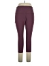 N.Y.L Sport Solid Burgundy Active Pants Size XL - photo 1