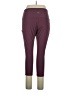 N.Y.L Sport Solid Burgundy Active Pants Size XL - photo 2