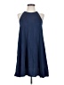 Alya Solid Blue Casual Dress Size S - photo 1