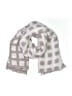 Zara 100% Acrylic Checkered-gingham Gray Tan Scarf One size - photo 1