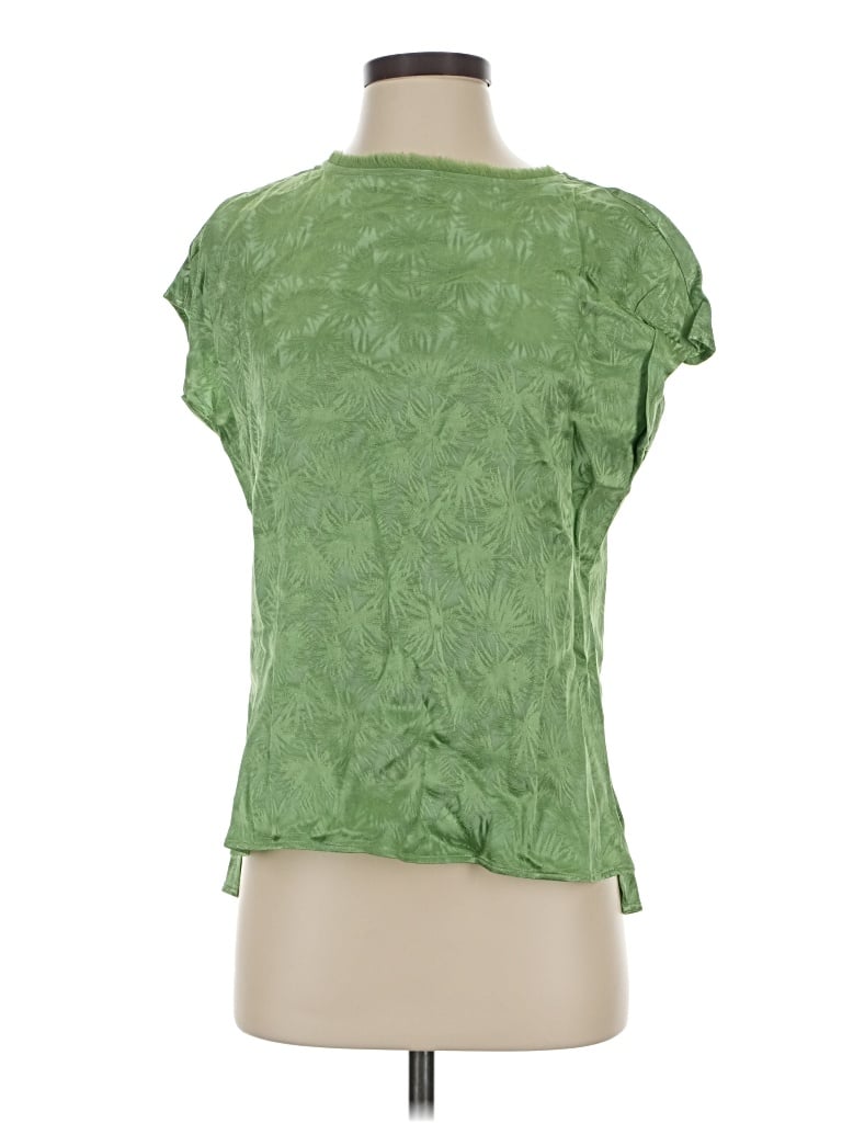 S'edge Short Sleeve Blouse In Green