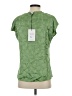 S'edge Green Short Sleeve Blouse Size XS - photo 2