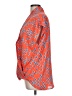 Bellatrix 100% Polyester Orange Short Sleeve Blouse Size L - photo 5