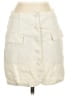 Alya Solid Ivory Casual Skirt Size S - photo 1