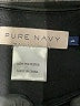 Pure Navy 100% Polyester Solid Black Cocktail Dress Size 6 - photo 7
