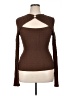 Commense Brown Long Sleeve Top Size XL - photo 1