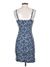 Old Navy Print Blue Casual Dress Size S - photo 2