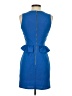 Topshop 100% Polyester Blue Cocktail Dress Size 2 - photo 2