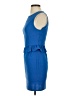 Topshop 100% Polyester Blue Cocktail Dress Size 2 - photo 5