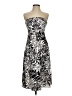 Gap Graphic Silver Cocktail Dress Size 4 - photo 1