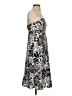 Gap Graphic Silver Cocktail Dress Size 4 - photo 4