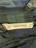 Zara Basic 100% Cotton Plaid Green Long Sleeve Button-Down Shirt Size S - photo 7