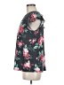 Torrid Floral Black Short Sleeve T-Shirt Size Med Plus (00) - photo 5