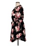 Stella Tweed 100% Polyester Floral Black Casual Dress Size XL - photo 5