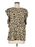 Unbranded Animal Print Gold Sleeveless T-Shirt Size M - photo 1