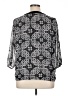 Cathy Daniels 100% Polyester Gray 3/4 Sleeve Blouse Size XL - photo 2