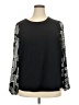 Nine West Black Long Sleeve Blouse Size 2X - photo 1