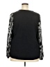 Nine West Black Long Sleeve Blouse Size 2X - photo 2