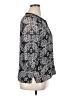 Cathy Daniels 100% Polyester Gray 3/4 Sleeve Blouse Size XL - photo 4