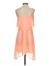 BCBGeneration 100% Polyester Solid Orange Cocktail Dress Size XXS - photo 2
