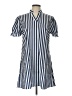 Unbranded Stripes Blue Casual Dress Size L - photo 1