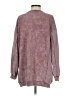 BKE Tie-dye Pink Burgundy Pullover Sweater Size XS - photo 2