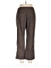 AK Anne Klein Chevron-herringbone Brown Dress Pants Size 10 - photo 2