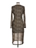 Glamorous Animal Print Brown Cocktail Dress Size 10 - photo 2