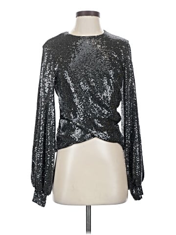 Black Halo Long Sleeve Blouse (view 1)