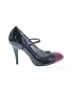 Gianni Bini Color Block Purple Gray Heels Size 7 1/2 (narrow) - photo 1