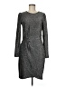 MICHAEL Michael Kors Tweed Gray Cocktail Dress Size M - photo 1