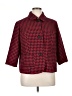 Jessica London 100% Polyester Polka Dots Red Blazer Size 16 - photo 1