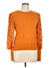 Calligraphie Orange Pullover Sweater Size L - photo 1