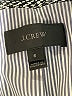 J.Crew Chevron-herringbone Gray Blazer Size 6 - photo 6