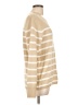 Croft & Barrow 100% Acrylic Stripes Tan Turtleneck Sweater Size L - photo 4