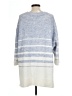 Ann Taylor LOFT Outlet Stripes Blue Pullover Sweater Size L - photo 2