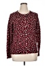Old Navy 100% Cotton Animal Print Red Pullover Sweater Size XL - photo 1
