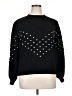 ELOQUII Polka Dots Black Pullover Sweater Size 14 - 16 Plus - photo 1