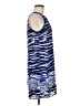 Saint Tropez West Blue Sleeveless Blouse Size 6 - photo 4