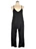 Shein 100% Polyester Solid Black Jumpsuit Size 4 - photo 1